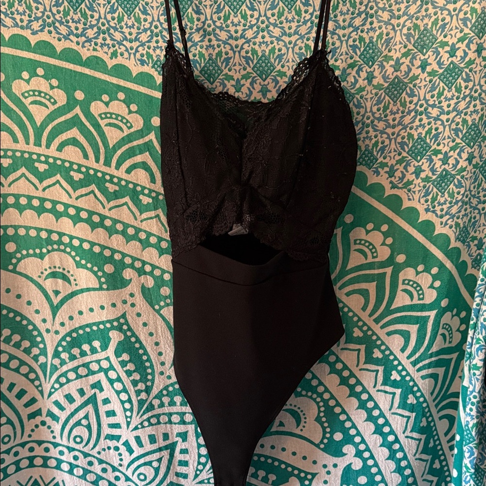 Rue21 Black Lace Chemise
